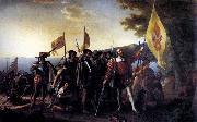 John Vanderlyn Columbus Landing at Guanahani, 1492 USA oil painting artist